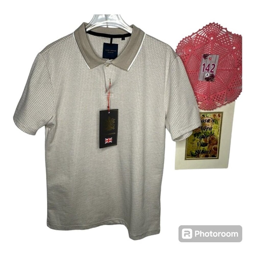 NWT Guide London Premium Two Tone 2-Button Pollo Beige/Tan Size XL